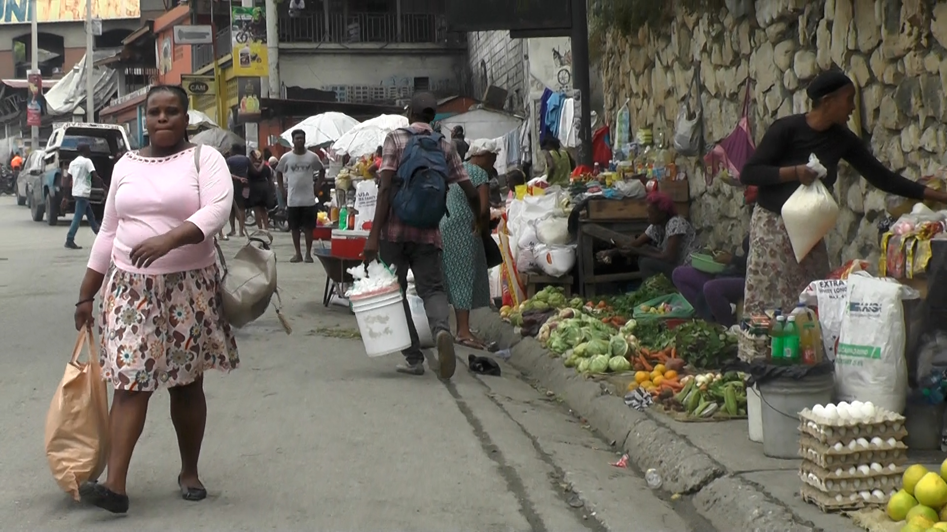 Les petits détaillants de Port-au-Prince en difficulté à l'approche des fêtes de fin d'année